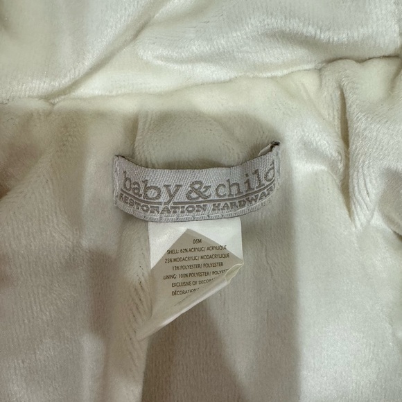 Restoration Hardware Baby infant bunting suit- worn once - Picture 3 of 5